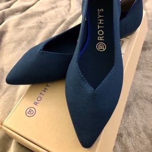 Rothy's Poseidon Point Size 8.5 BNIB